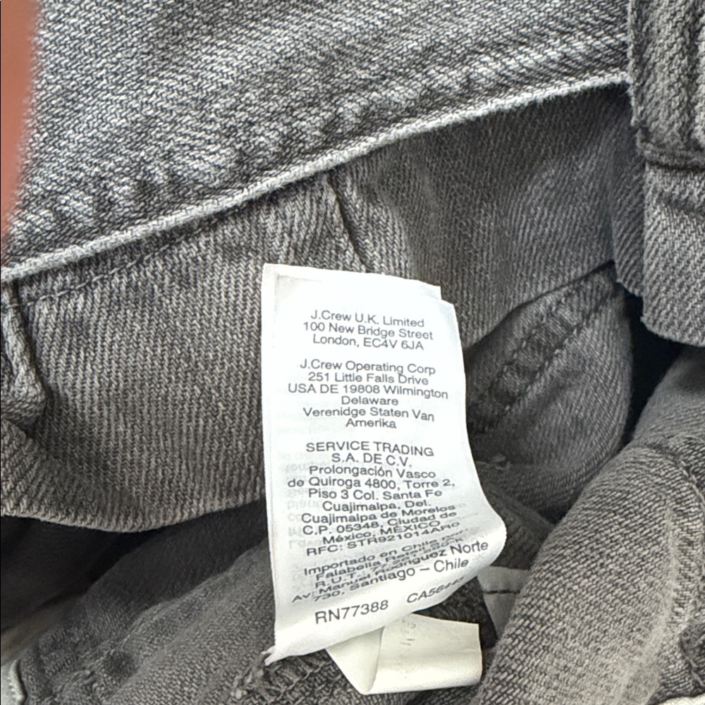 Madewell Charcoal High-Waisted Women's Shorts - Picture 6 of 10